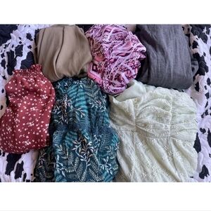 Womens Size Small Clothing Lot Tops Kimono Dresses